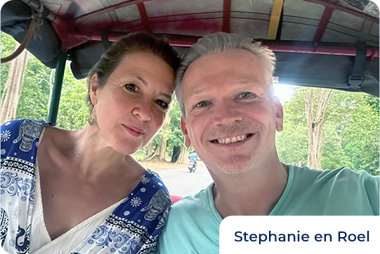 Stephanie en Roel