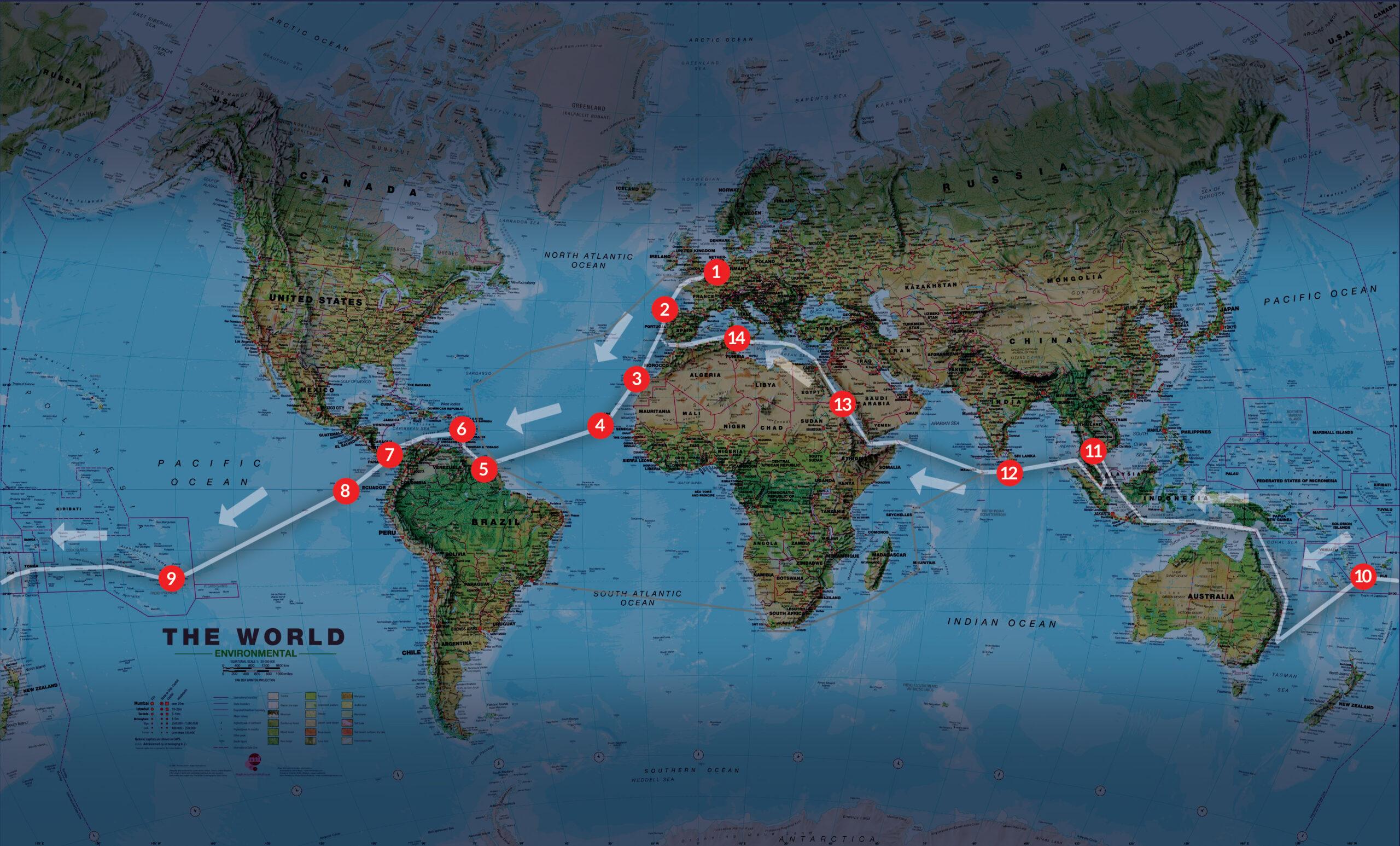 Picasso Trip around the world